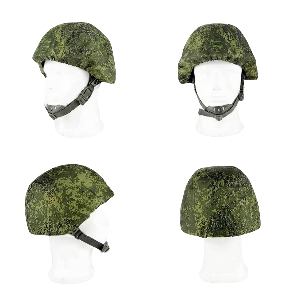 CASQUE 6B26 ACIER + COUVRE-CASQUE EMR