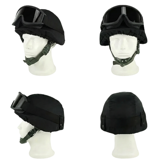 CASQUE 6B26 PACK BLACK OPS : ACIER + LUNETTES