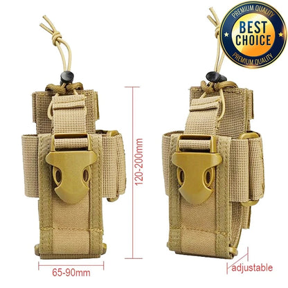 POCHETTE RADIO TACTIQUE MOLLE AJUSTABLE