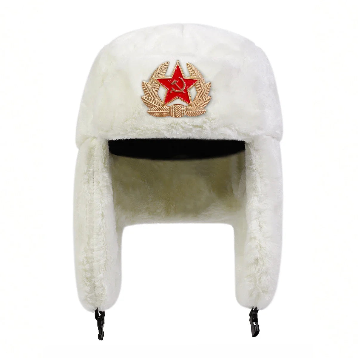 Ushanka Blanche Siberian Snow