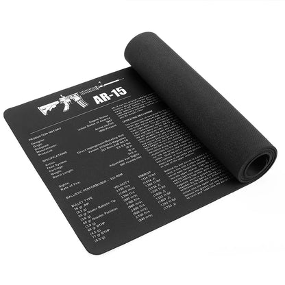 TAPIS DE NETTOYAGE RÉPLIQUE AK47 AVEC SCHÉMA