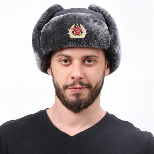 Ushanka Russe Hivernale Red Star